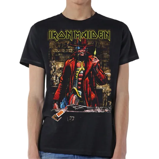 Discover Men's Iron Maiden Stranger Sepia T-shirt