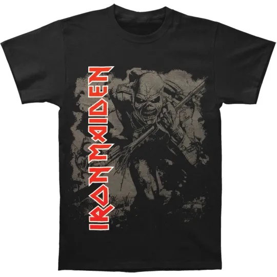 Discover Men's Iron Maiden Hi Contrast Trooper T-shirt