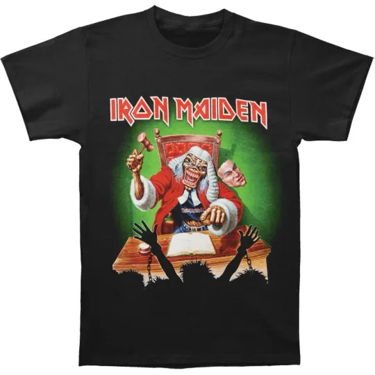 Discover Men's Iron Maiden Deaf Sentence T-shirt