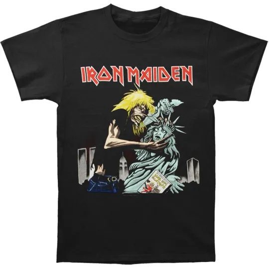 Discover Men's Iron Maiden New York T-shirt