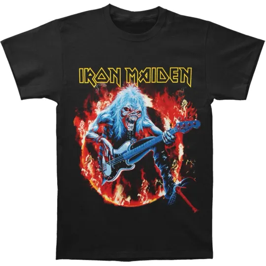 Men's Iron Maiden Fear Live Flames T-shirt