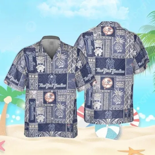 Discover New York Yannkess Hot Trendy Baseball 2024 Hawaiian Shirt, Gift for Fan