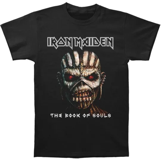 Discover Men's Iron Maiden The Book Of Souls T-shirt