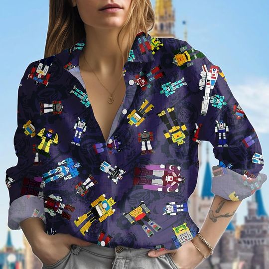 Discover Halloween Transformers Blouse Shirt, Transformers Characters Women Shirt, Transformer Autobot Shirt, Optimus Prime Shirt For Her
