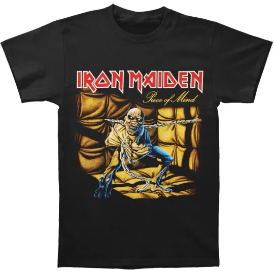 Discover Men's Iron Maiden Piece Of Mind T-shirt
