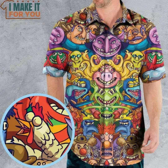 Discover Monster Muppets The Muppets Characters Hawaiian Shirt