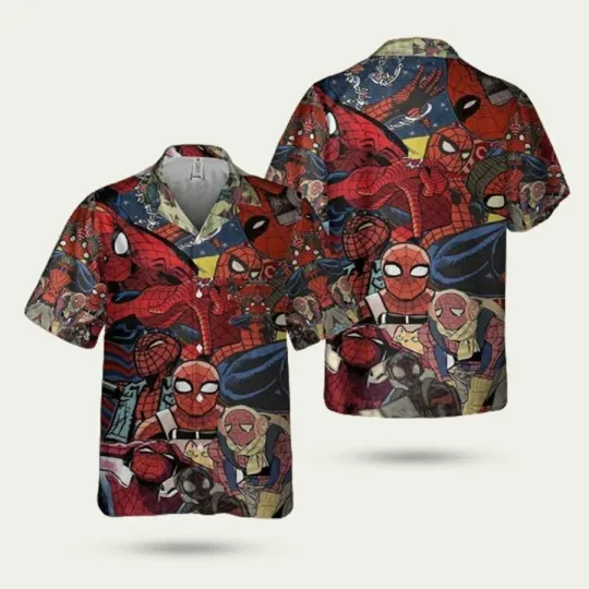 Discover Spider Man Summer Vacation Hawaiian Shirt
