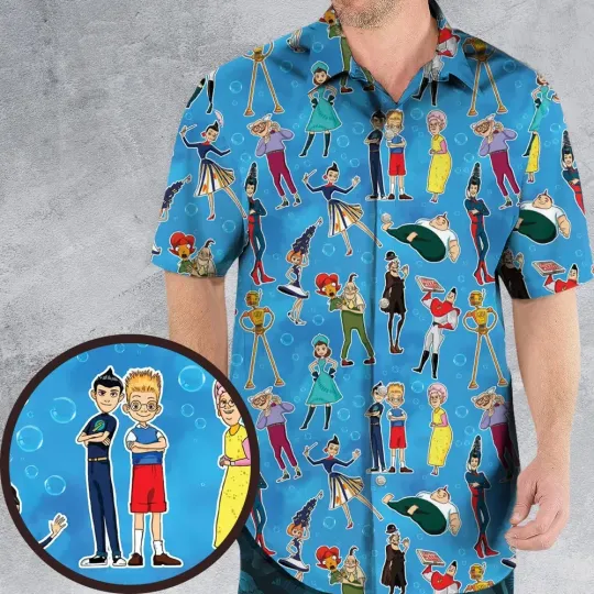 Discover Keep Moving Forwards Meet The Robinsons Hawaiian Shirt, Unisex Adult, S-5XL