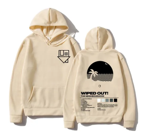 Discover two sides hoodie, The Neighbourhood Band Wiped Out Album Hoodie