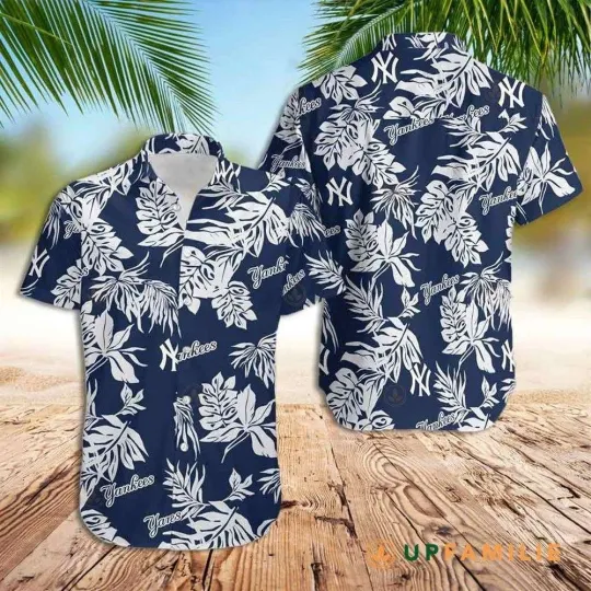 Discover New York Yannkess Monstera Breeze Summer Aloha Unisex Hawaiian Shirt, Gift for Fan