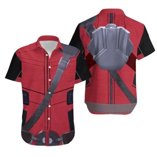 Discover Deadpool Cosplay Hawaiian Shirt