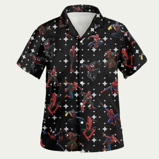 Discover Spider Man Summer Hawaiian Shirt