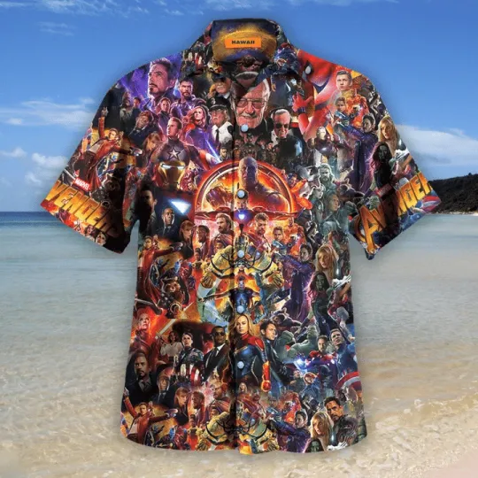 Discover Avengers I Love You 3000 Hawaiian Shirt