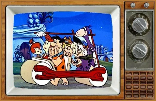 The Flintstones TV Magnet  Saturday Morning Cartoons
