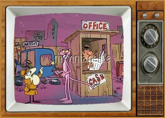 The Pink Panther TV Magnet Saturday Morning Cartoons