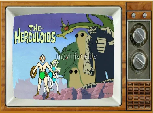 Discover Herculroids TV Magnet - Saturday Morning Cartoons