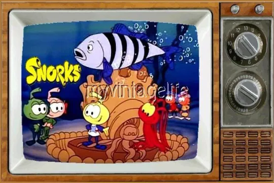 Discover SNORKS TV Magnet  Saturday Morning Cartoons