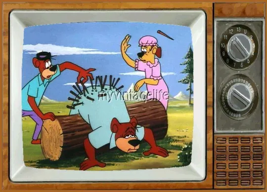 Discover The Beary Family Album TV Magnet  - Saturday Morning Cartoons