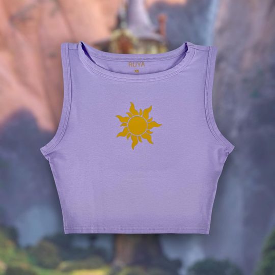 Corona's Crest Crop Tank | Rapunzel | Disney Shirt