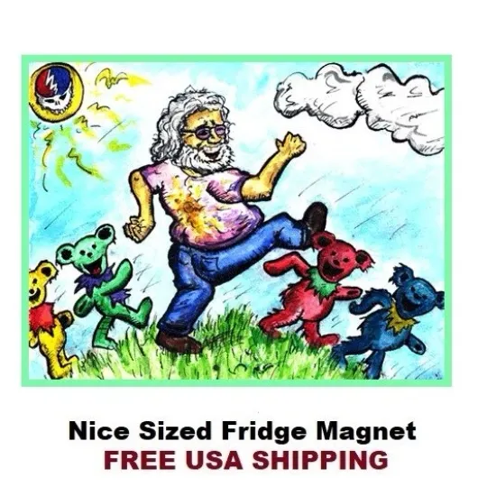 Nice Grateful Dead Refrigerator Magnet