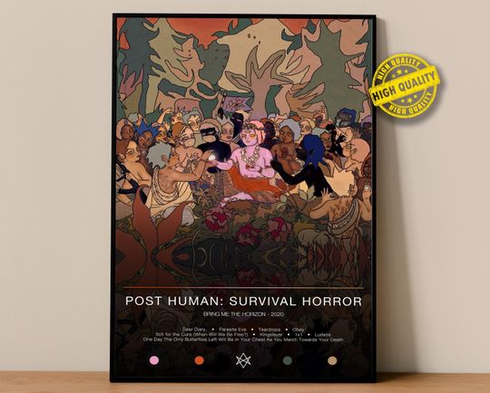 Bring Me The Horizon Poster | POST HUMAN: Survival Horror Poster