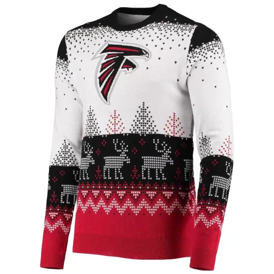 Atlanta Football Team Falcons Ugly Sweater, Gift for Football Fan