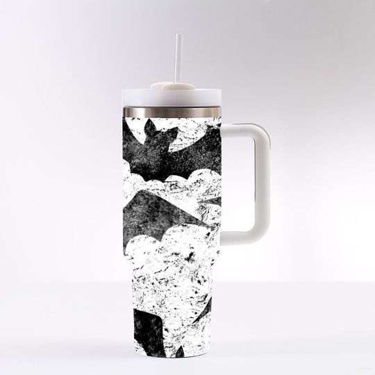 Discover 40 oz Halloween Tumbler, Spooky Drinkware, Large Halloween Cup, Insulated Travel Tumbler, Halloween