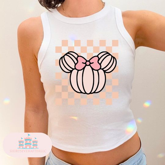 Discover Disney Fall Cropped Tank, Magic kingdom Cropped Tee, Magic Kingdom Shirts, Womens cropped shirt