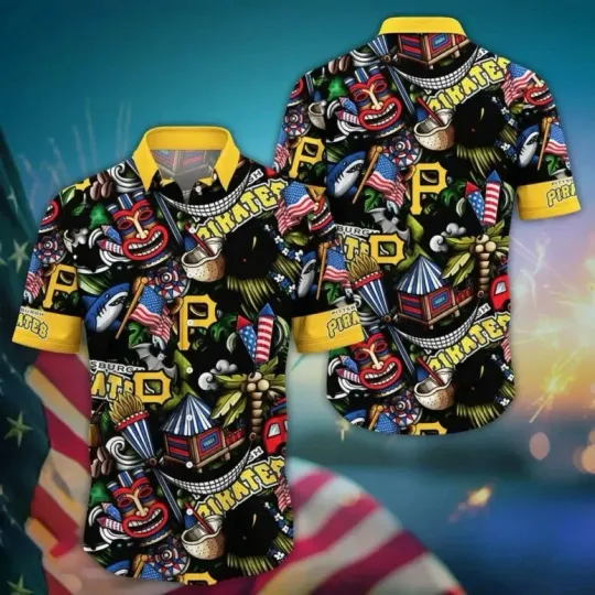 Discover Pittsburgh Pirates Carnival Fun Hawaiian Shirt Summer Aloha S-5XL