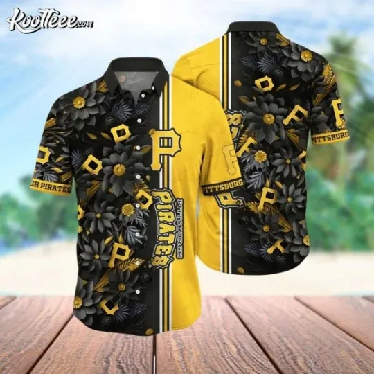 Discover Pittsburgh Pirates MLB Warm Nights Hawaiian Shirt Summer Aloha Unisex Size S-5XL