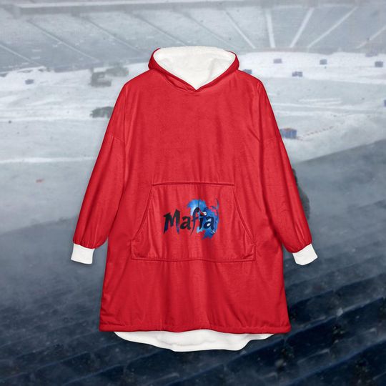 Discover Cozy Unisex Hooded Blanket for Snuggling, Perfect Gift for Game Days, Movie Nights, Christmas and Birthdays