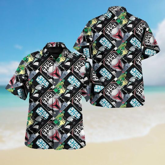 Discover Starwars Disneyland Button Shirt, Star Wars Characters Button Shirt Men, Disney Star Wars Button Down Shirt, Darth Vader Button Shirt