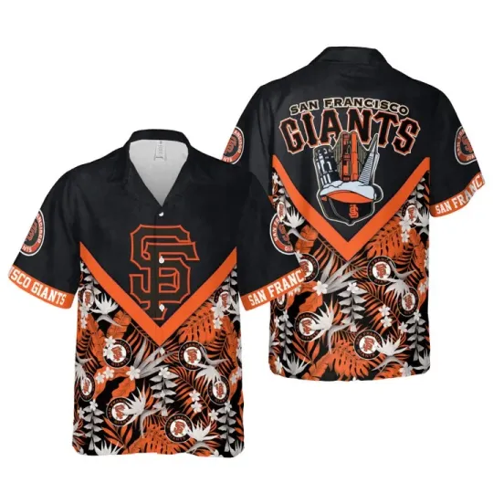 Discover San Francisco Baseball Retro Crest Hawaiian Shirt Unisex Adults, Gift for Fan