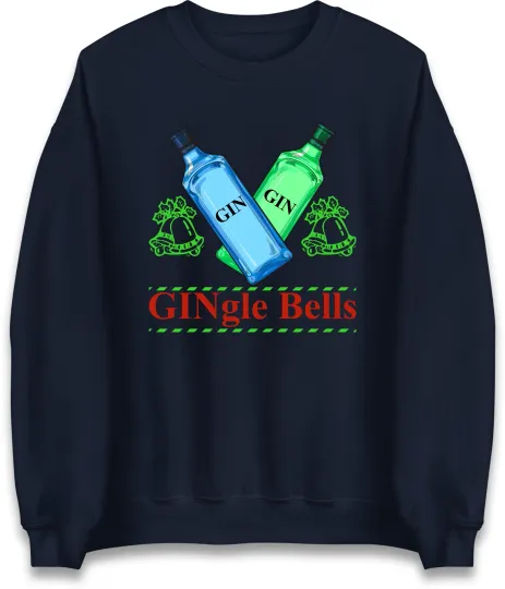 Discover Jingle Bell Christmas Sweatshirt, Ugly Christmas Jumper