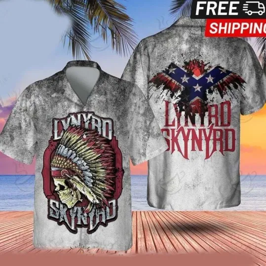 Lynyrd Skynyrd Hawaiian Shirt