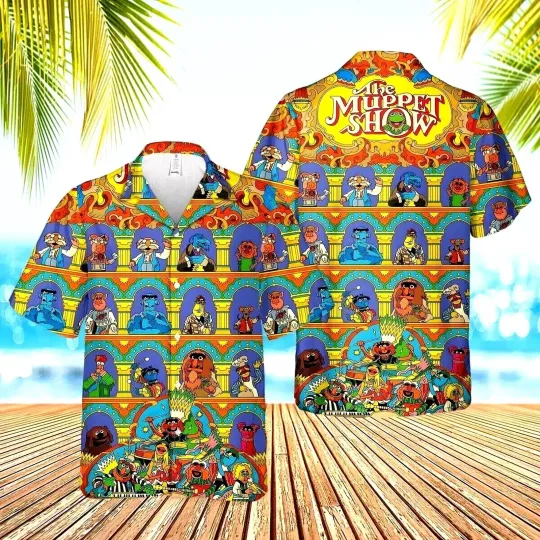 Discover VThe Muppet Show Funny Movie Tv Show Cartoon 80S 90S Hawaiian Shirt