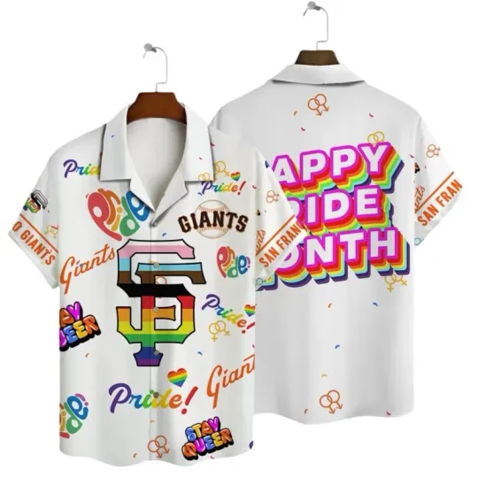 Discover San Francisco Baseball Pride Celebration Hawaiian Shirt Unisex Adults, Gift for Fan
