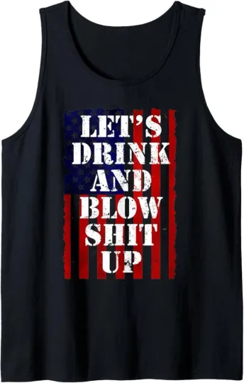 Discover Funny Fireworks  Tank Top for Men and Women