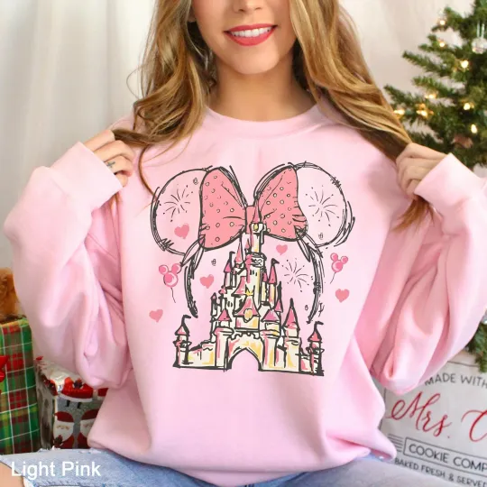 Disney Castle Minnie Sweatshirt
