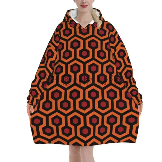 The Shining Overlook Hotel Blanket Hoodie For Adult Kid, Christmas Gift Idea