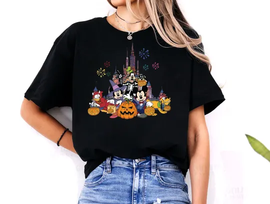 Discover Halloween Disney T-shirt,men women costume,Disney Family Shirt, Disney halloween