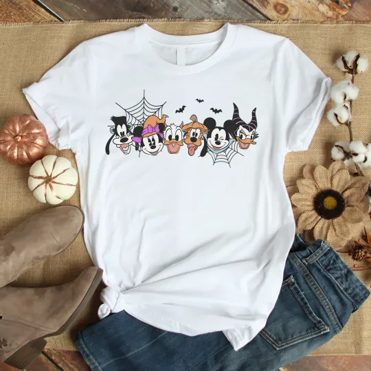 Discover Disney Halloween Shirt, Spooky Mouse and Friends Shirt, Mickey Boo Halloween