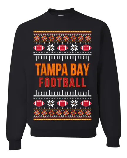 City of Tampa Bay TB American Football Unisex Crewneck Sweatshirt