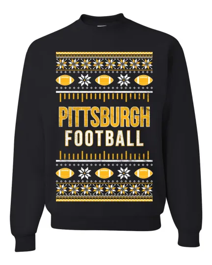 City of Pittsburgh PIT American Football Unisex Crewneck Sweatshirt