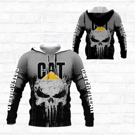 Discover Mens 3D Printed Hoodie with Excavator