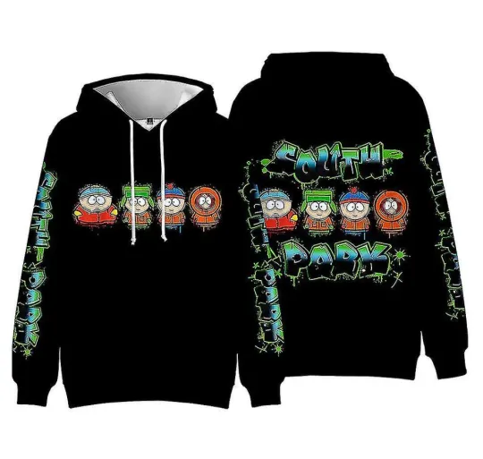 Discover South Park 3D Printed Hoodie