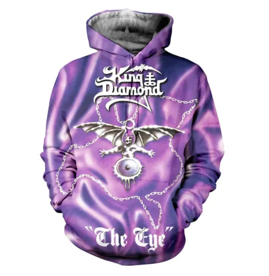 KING DIAMOND The Eye Album Cover 3D Hoodie All Over Print
