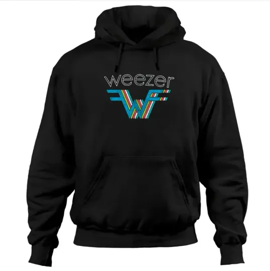 Discover Weezer Logo Rock and Roll Music Unisex Hoodie
