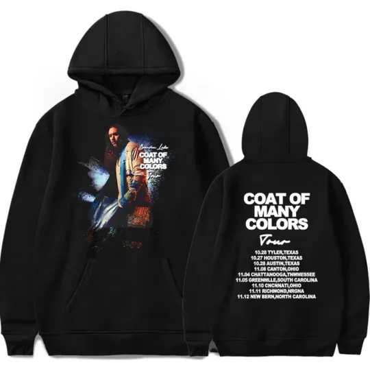 Brandon Lake Coat of Many Colors Tour 2023 Double Sided Hoodie Men Women