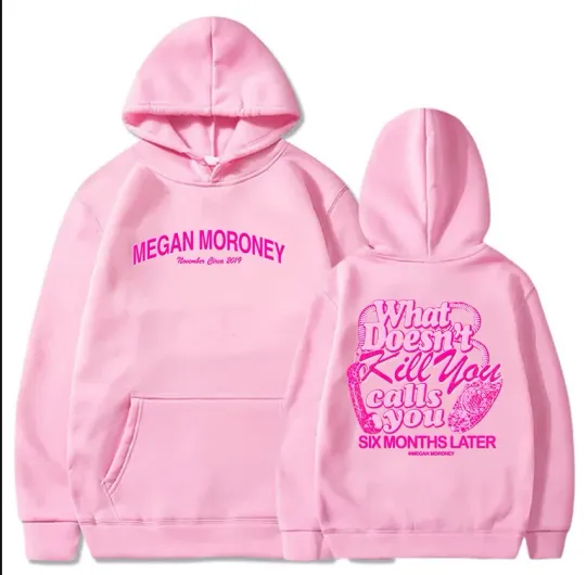 Discover Megan Moroney 6 Months Later Hoodies Men Women Size S-5XL